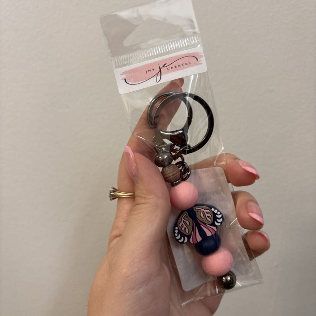 Keychain - Boho Moth