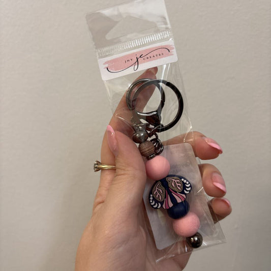 Keychain - Boho Moth