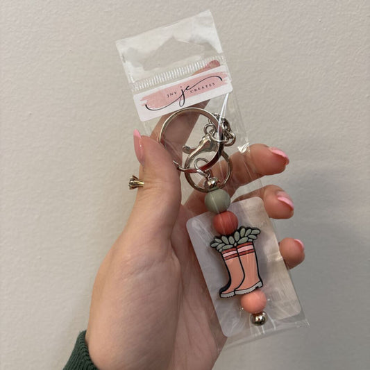Keychain - Garden Boots
