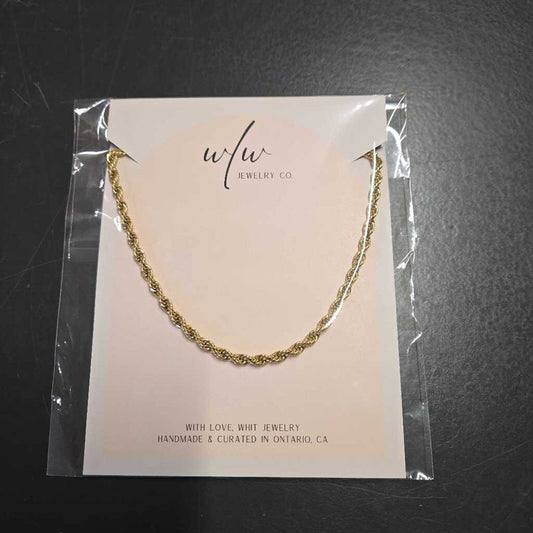 STAINLESS STEEL - ROPE CHAIN