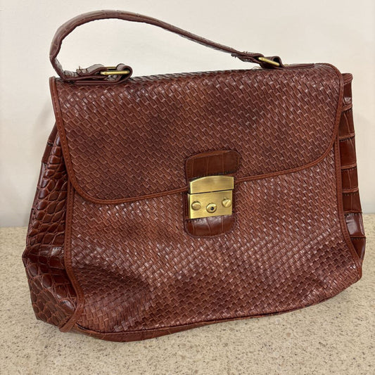 SONDRA ROBERTS BROWN HANDBAG - NWT