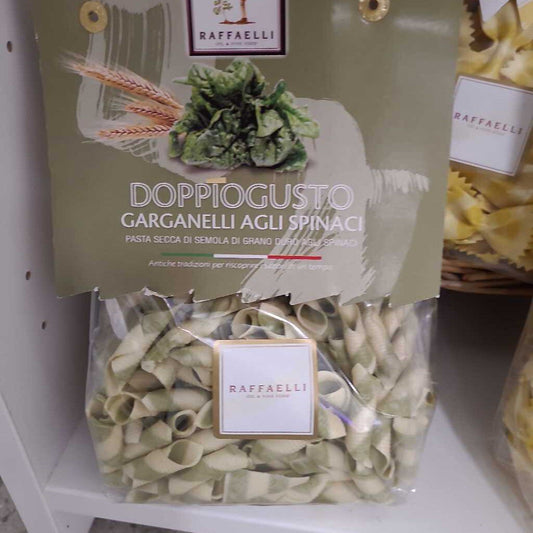 Spinach Garganelli Pasta