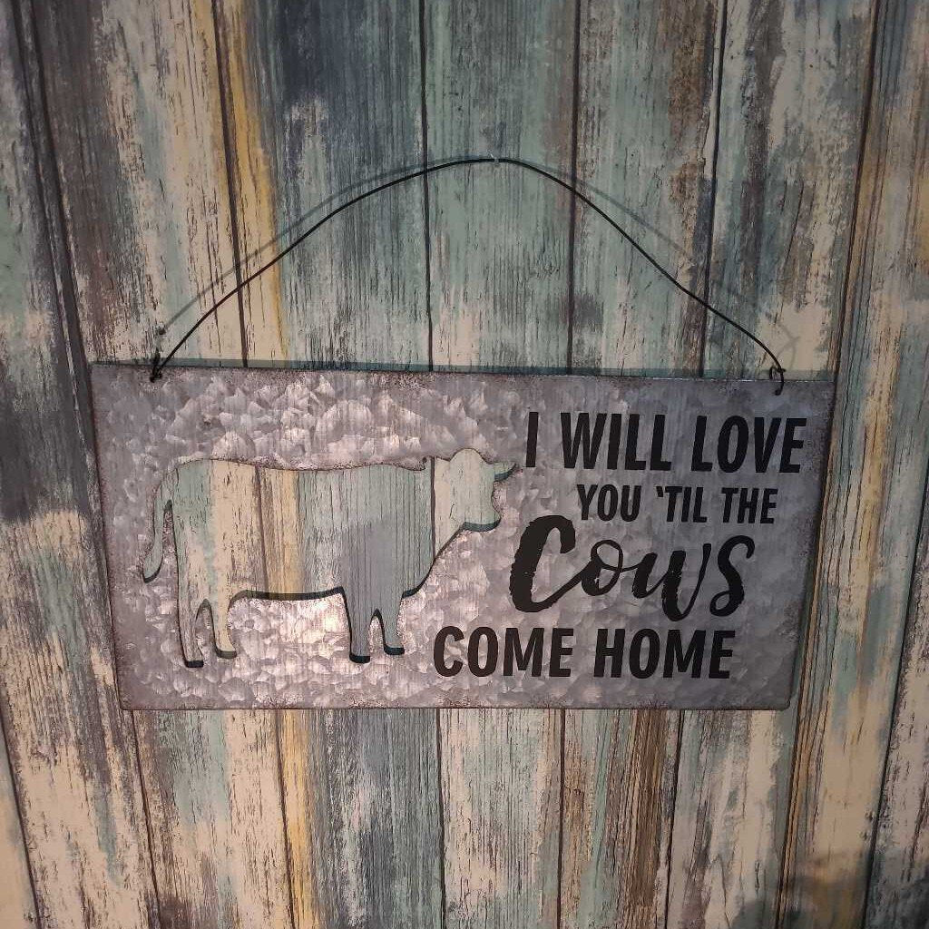 Cow love sign