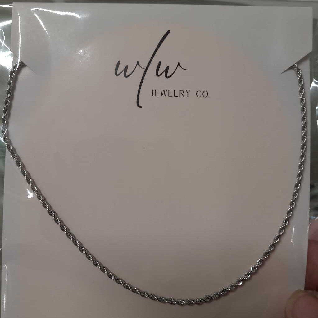 2MM ROPE CHAIN - SILVER SS