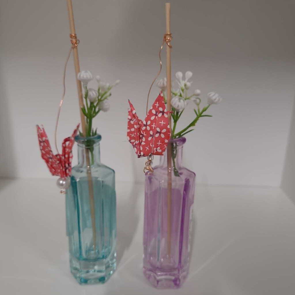 DECOR CRANE &FLOWER