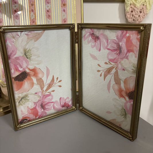 Vintage Gold Double Frame