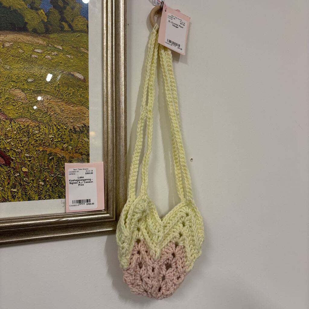 XL Crochet Plant Hanger