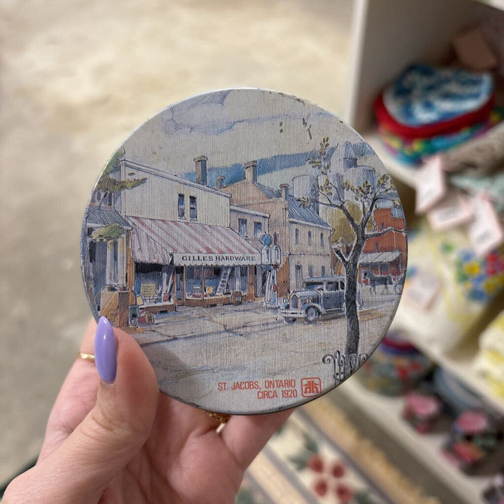 St. Jacobs Tin Coaster Set
