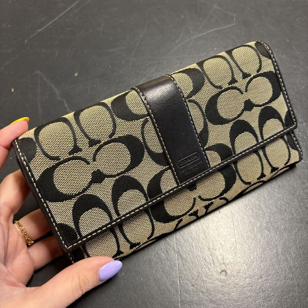VTG COACH PATTERN WALLET