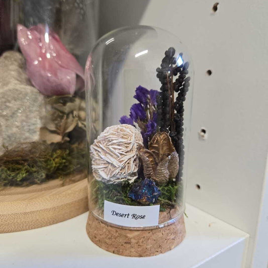 MEDIUM CORK BOTTOM DOME - DESERT ROSE