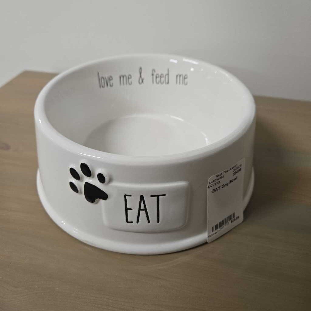 EAT Dog Bowl