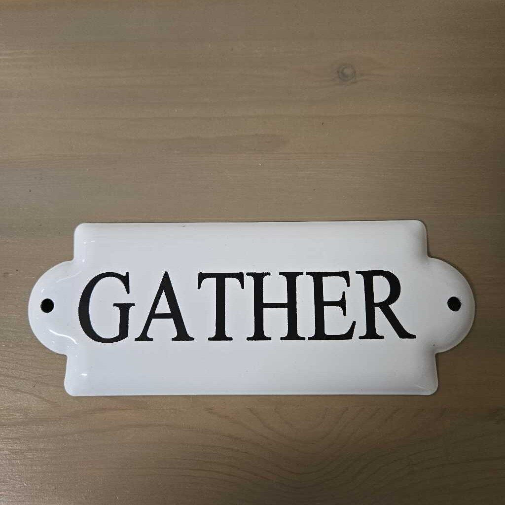 Gather Plaque