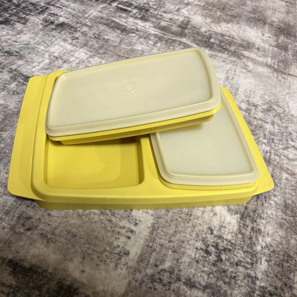 TUPPERWARE DOUBLE DELI KEEPER