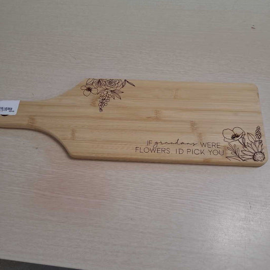 CUTTING BOARD - IF GMA'S WERE FLOWERS
