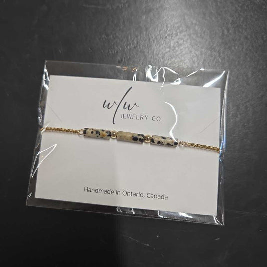 DALMATION JASPER BRACELET