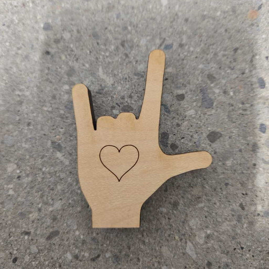 MAGNET - ASL I LOVE YOU