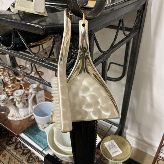 TABLE SWEEPING SET SILVER PLATED