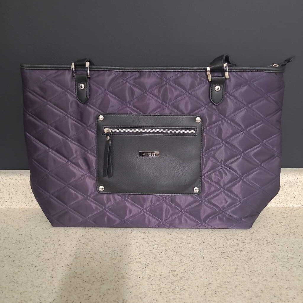 ROOTS QUILTED TOTE BAG