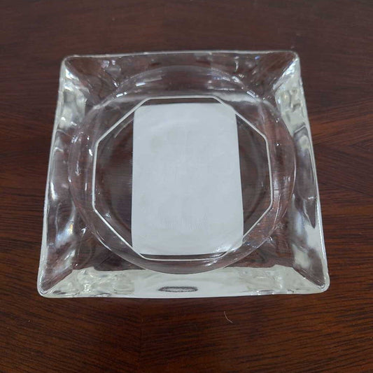 VINTAGE MID CENTURY WJ HUGHES CORNFLOWER ASHTRAY/TRINKET DISH