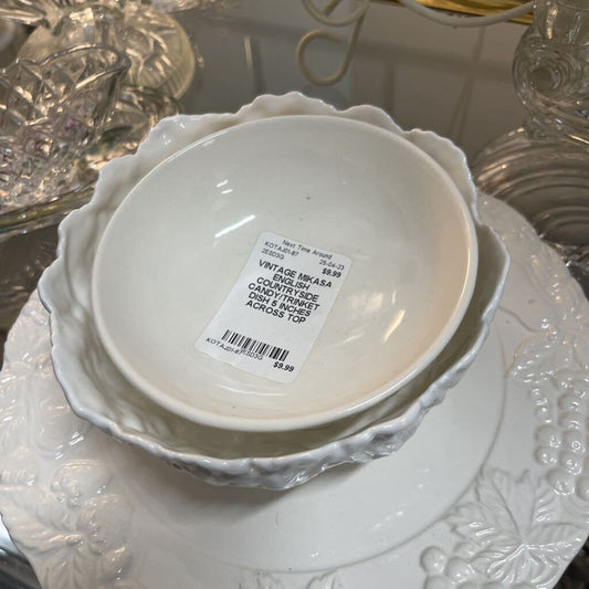 VINTAGE MIKASA ENGLISH COUNTRYSIDE CANDY/TRINKET DISH