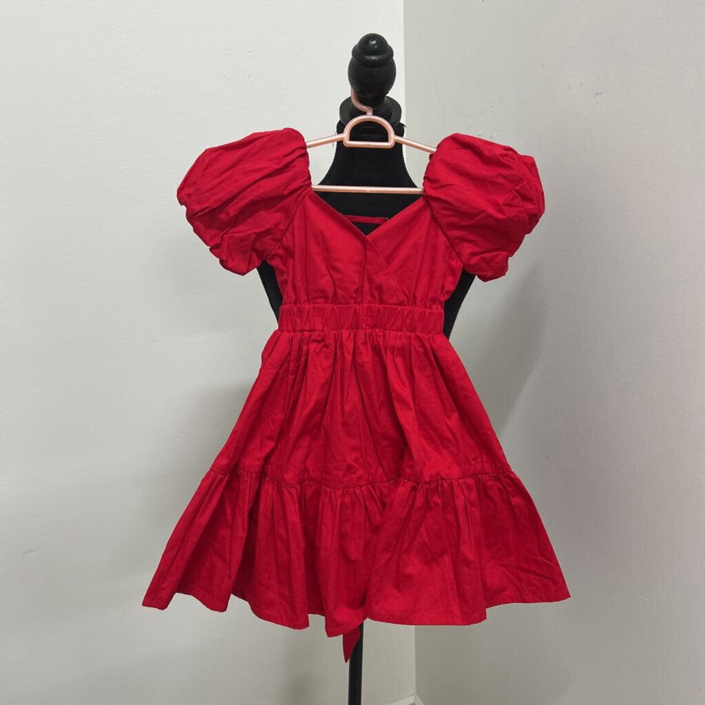 LORI MINI DRESS - RED FLORAL - S