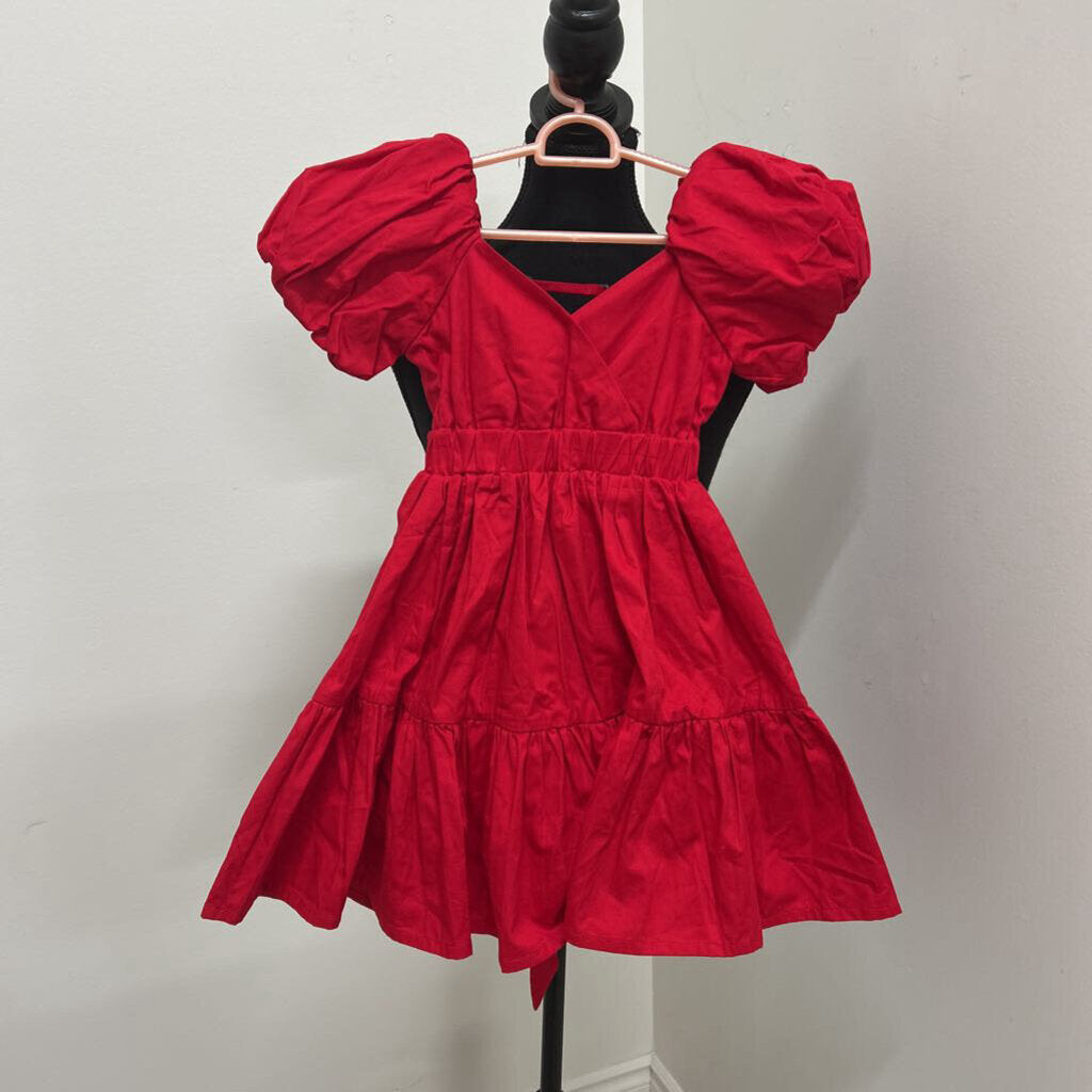 SCARLET DRESS - CHERRY RED - S6