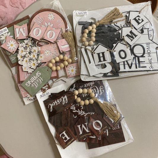 Tier Tray Decor Set