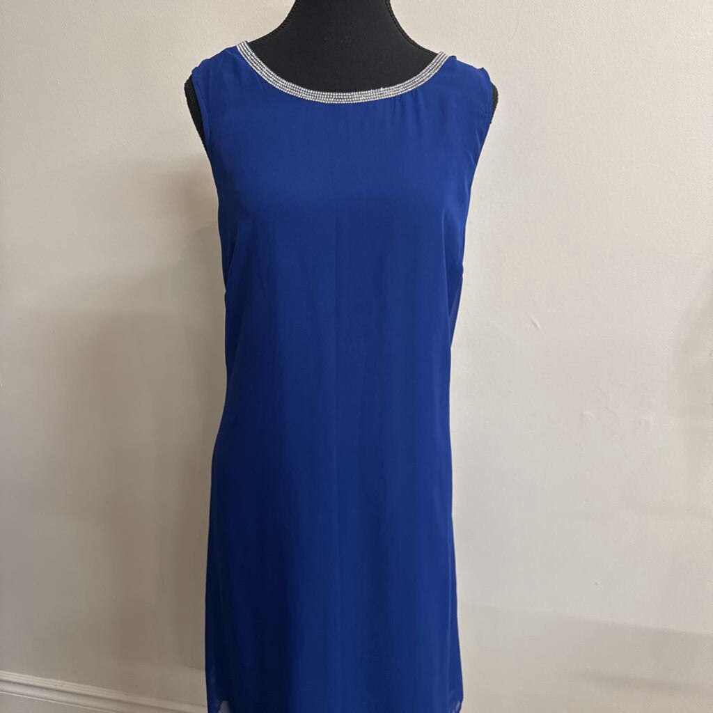 RICKI'S SHEER BLUE DRESS