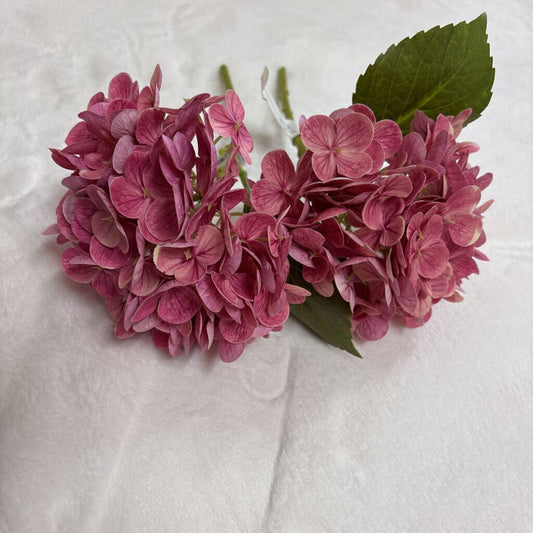 12" Fresh Touch Rose Hydrangea Stem