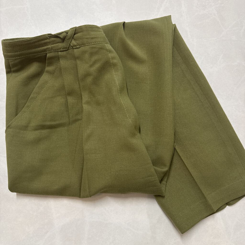 VINTAGE GREEN TROUSERS