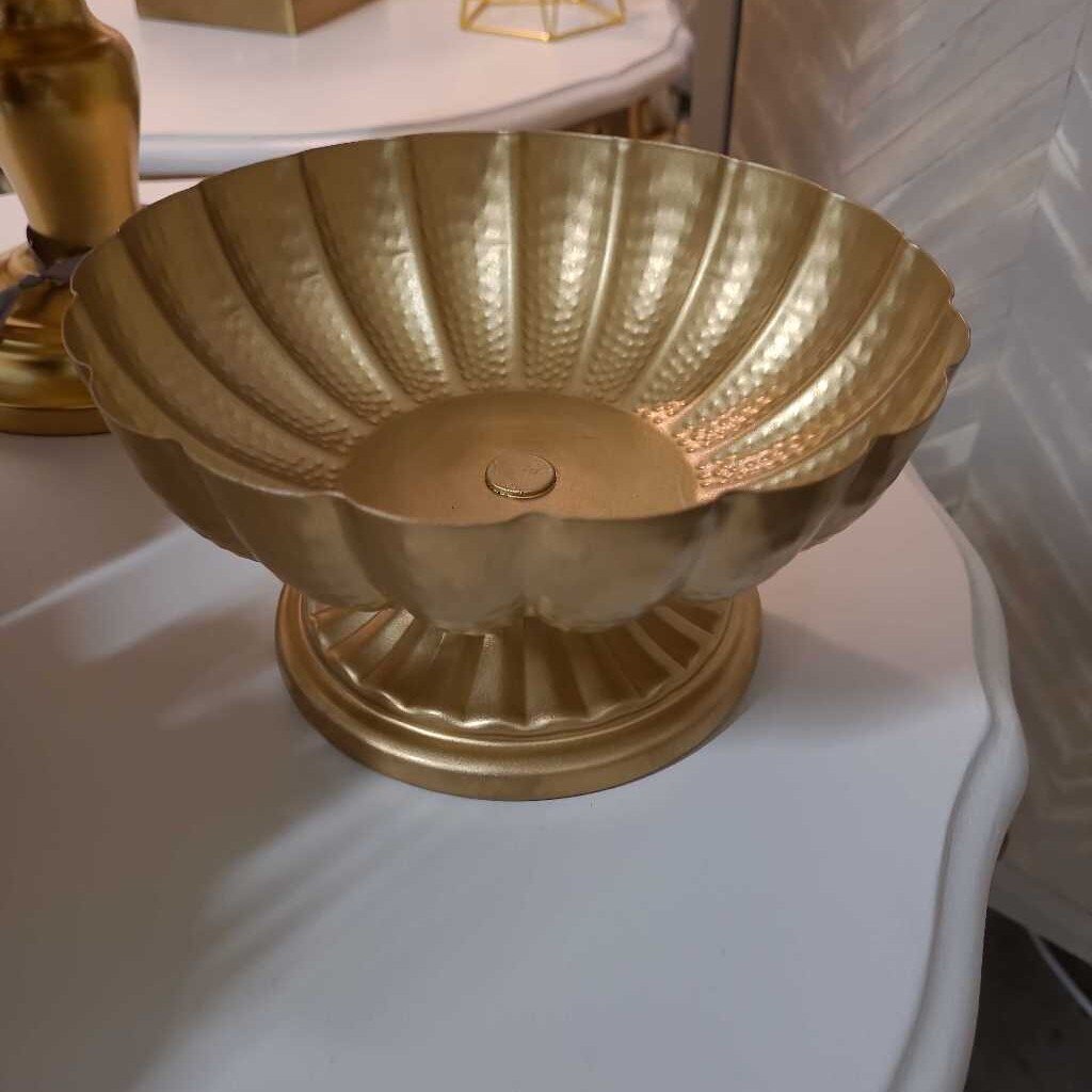 Ornate Gold Bowl