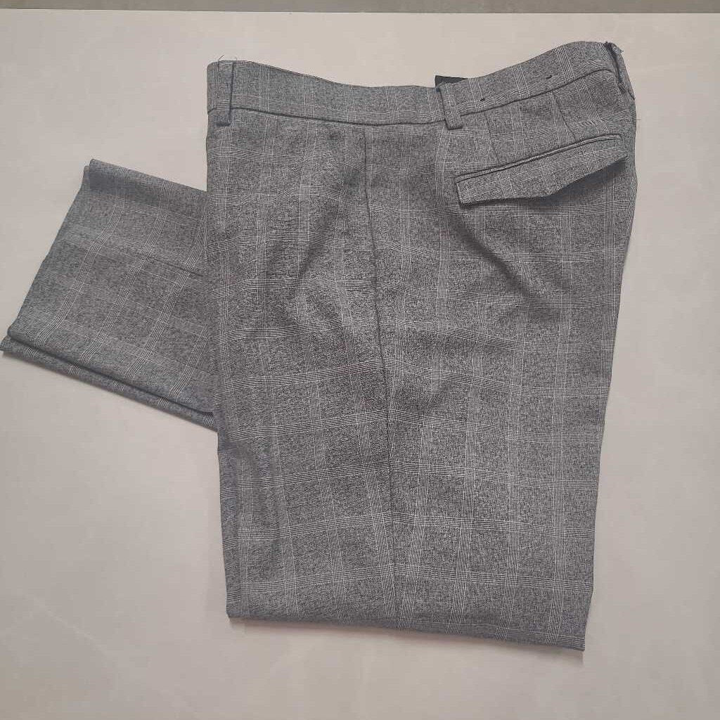 MENS DARK GREY SLIM FIT DRESS PANT