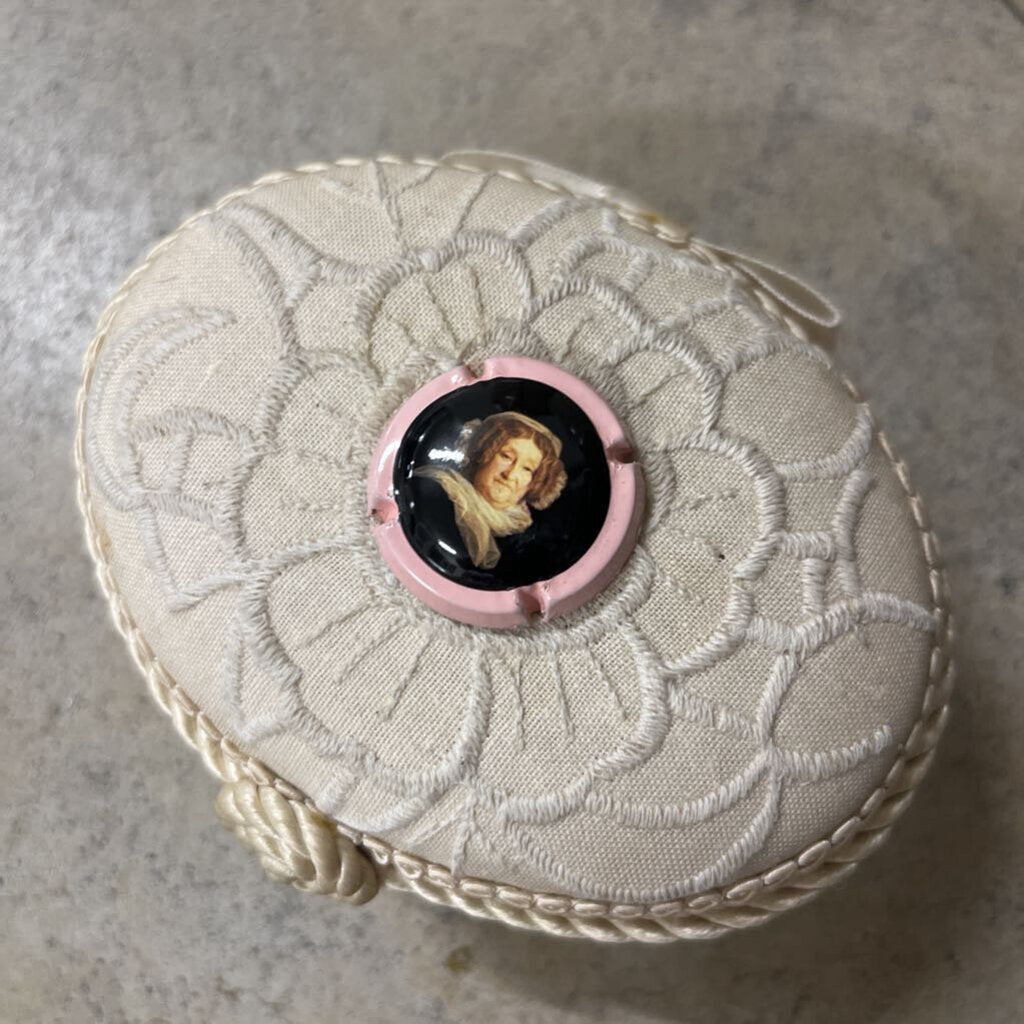 Fabric trinket box, Victoria's Secret