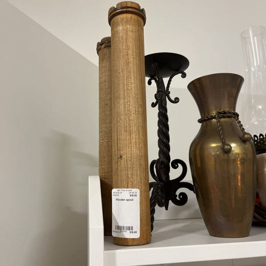 Wooden spool