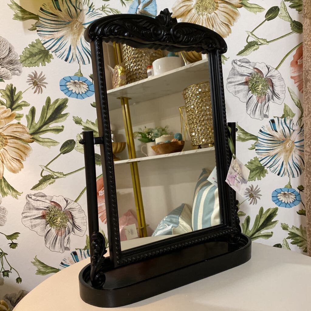 Black Vanity Mirror