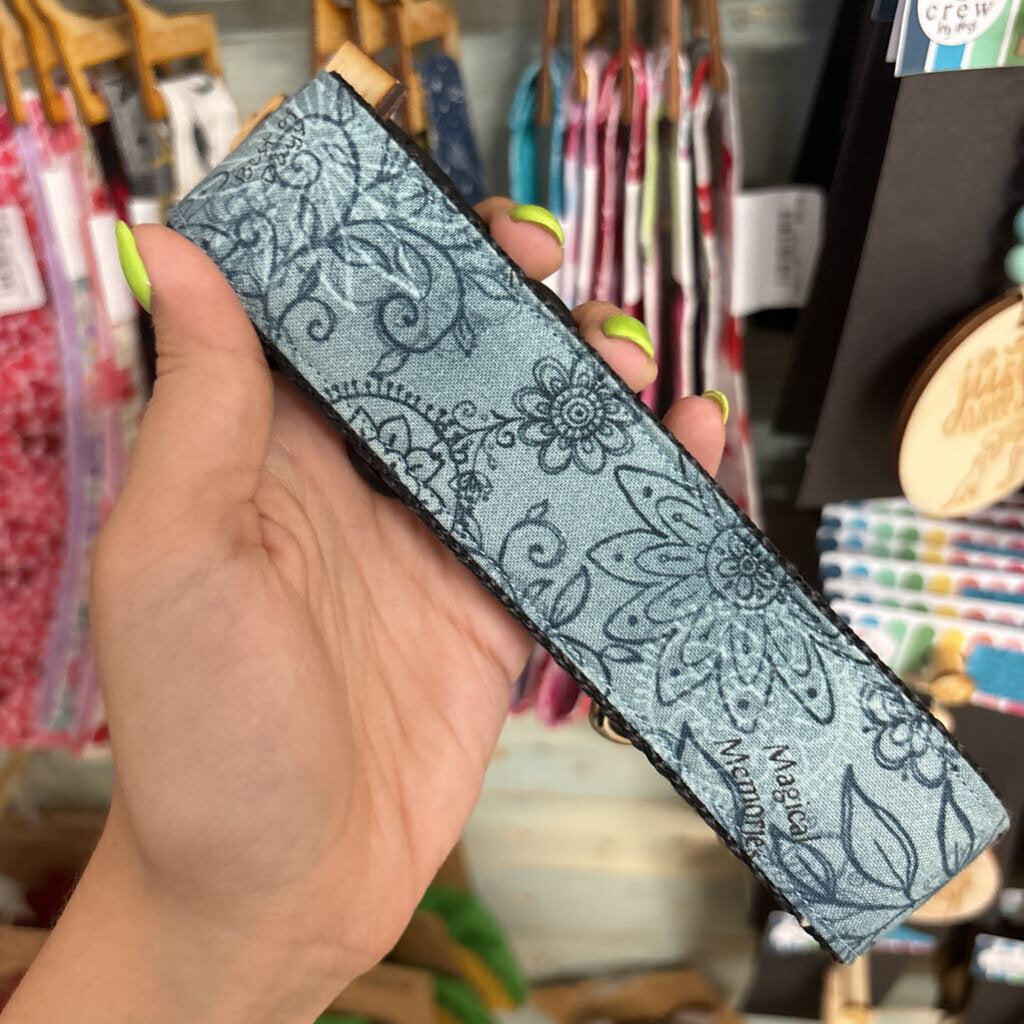 Collar 1.5" Blue on Blue