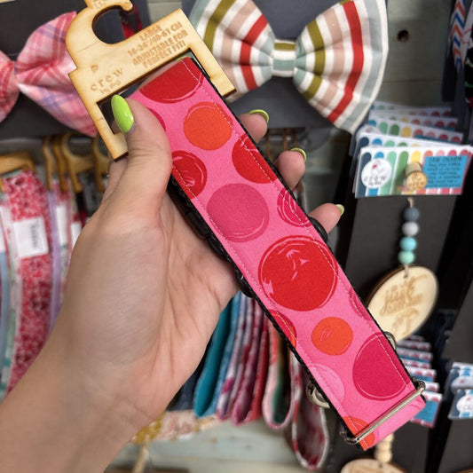 Collar 1.5" Berry Bubbles