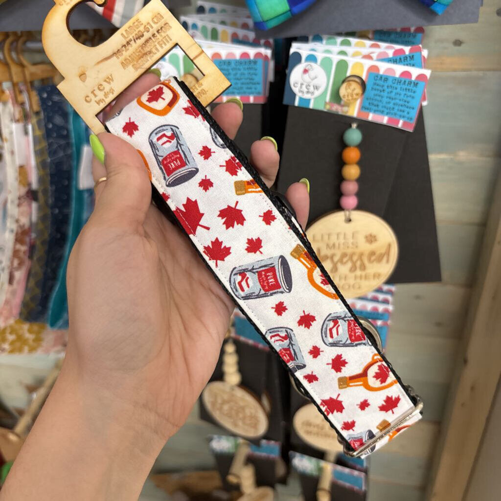 Collar 1.5" Canadian AF White