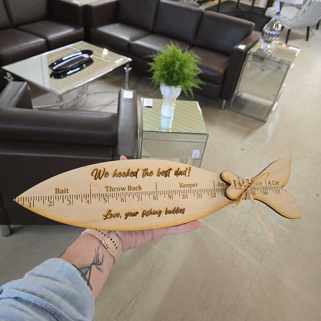 FISH RULER -BEST DAD