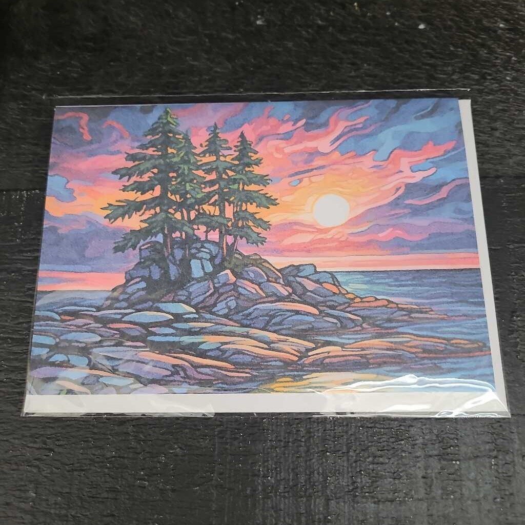 "Island Light" 5x7 Greeting Card