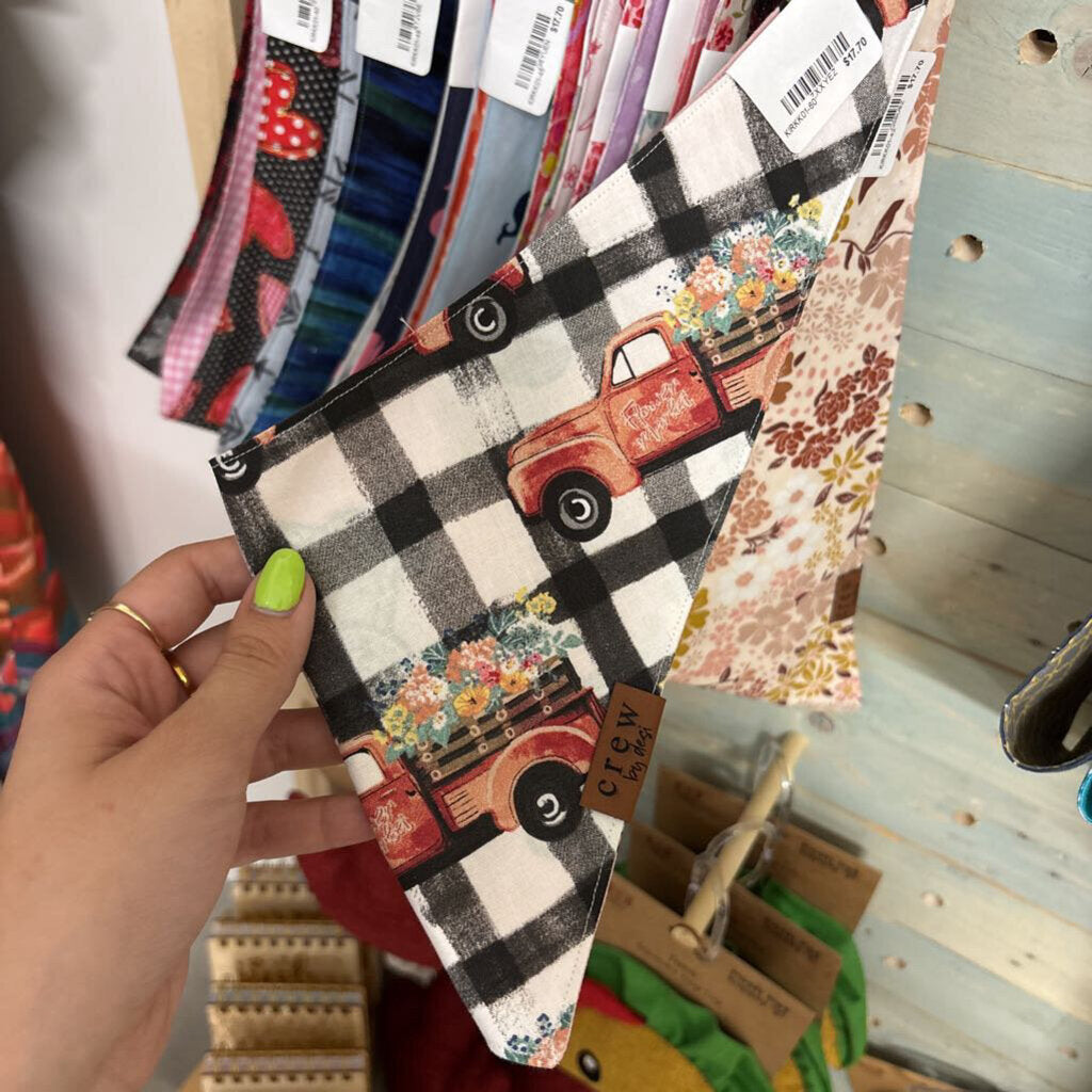 Bandana - Spring Flower Truck