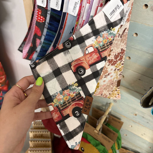 Bandana - Spring Flower Truck