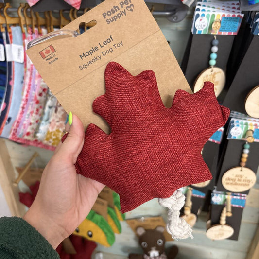 Dog Toy - Maple Leaf