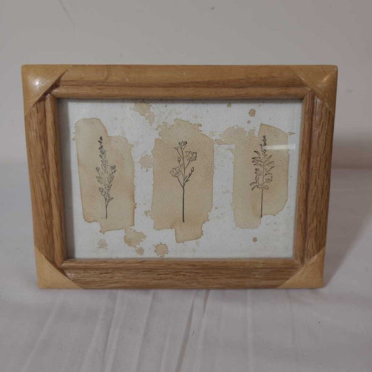 TRIPLE WILDFLOWER COFFEE ART