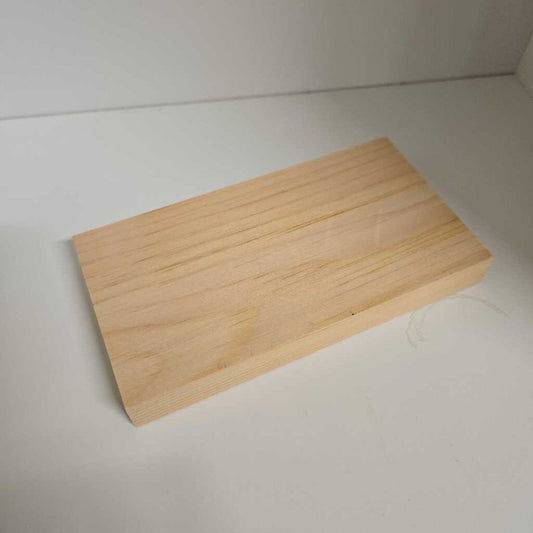WOOD SHELF SITTER BLANK - SM