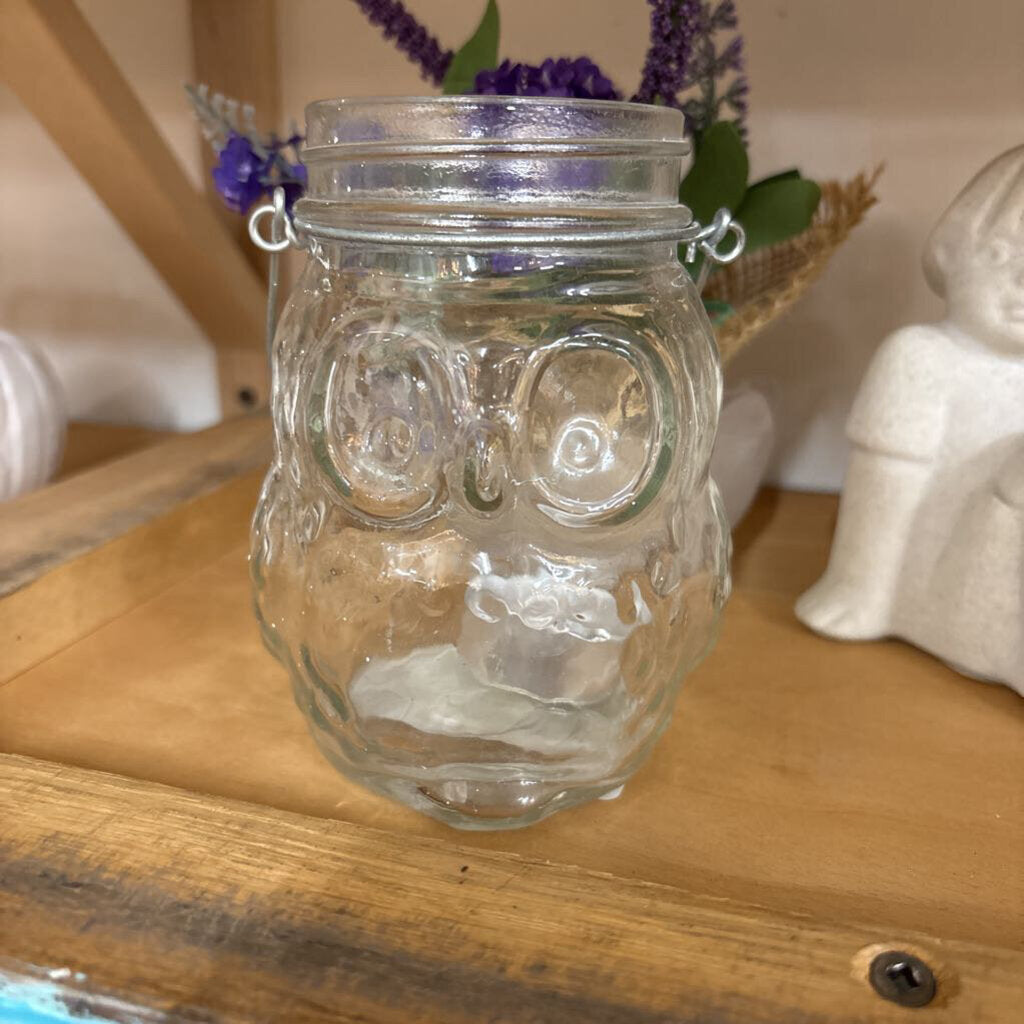 Owl Candle Jar