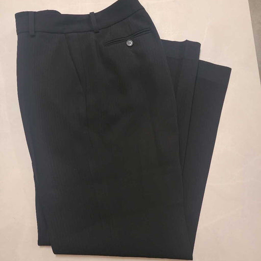 BLACK WIDE LEG DRESS PANTS