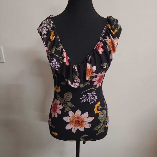 GUESS FLORAL BODYSUIT
