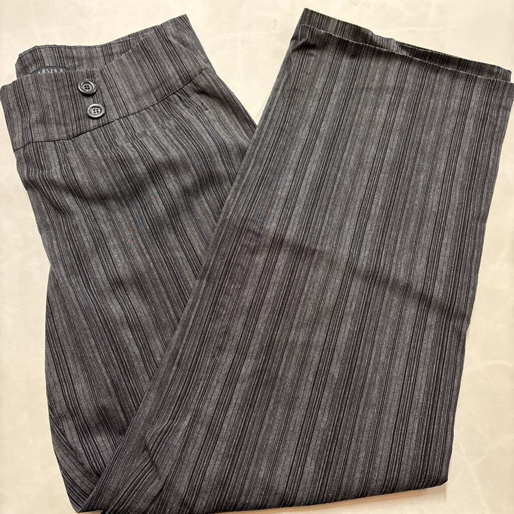 MXM STRIPED FLARE PANTS