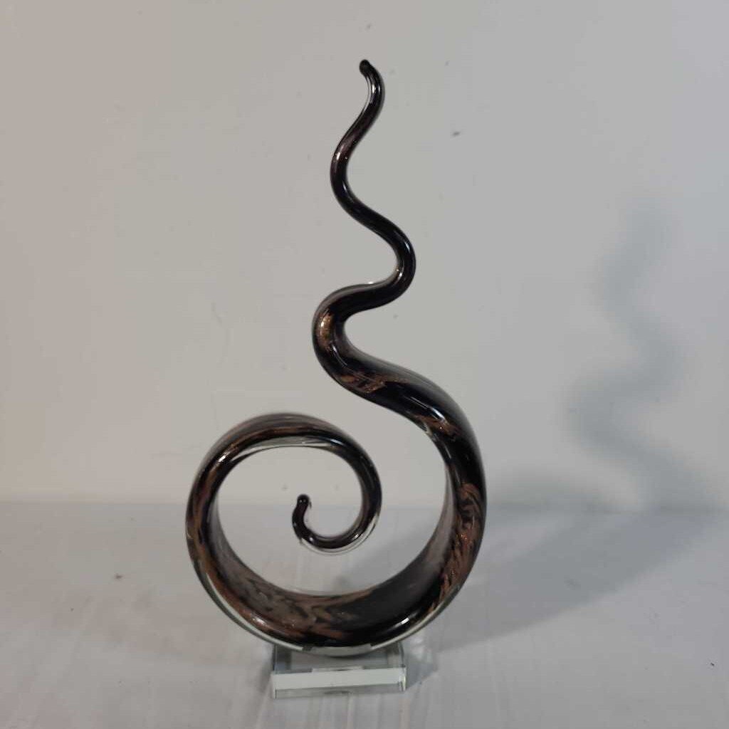 MURANO STYLE ART GLASS SCULPTURE